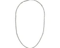 Łańcuszek srebrny - kostka