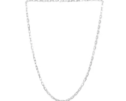 Łańcuszek srebrny - kostka