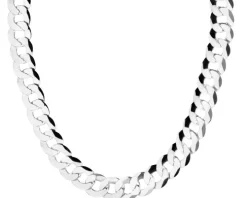 Łańcuszek srebrny - pancerka