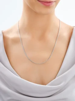 Łańcuszek srebrny - pancerka