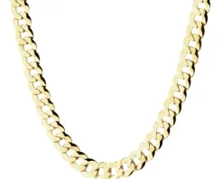 Łańcuszek srebrny pozłacany - pancerka