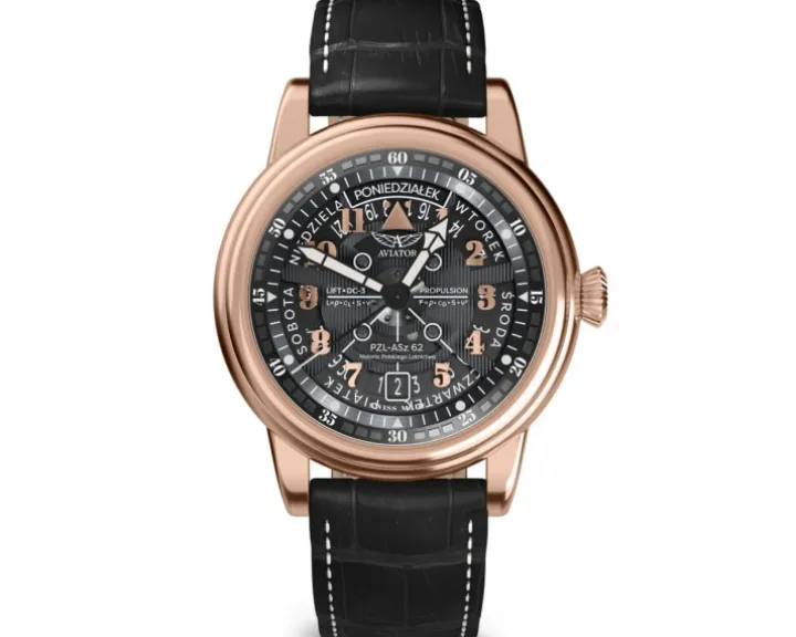 Aviator Douglas Day Date Meca 41
