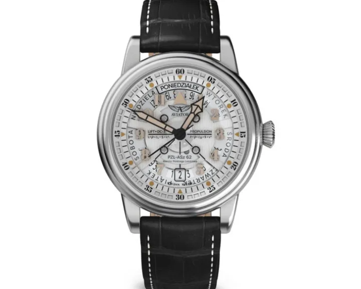 Aviator Douglas Day Date Meca 41