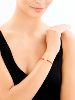 Bransoletka i kolczyki z żółtego złota z diamentami - komplet - gwiazdy - 0,01 ct - próba 375