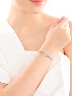Bransoletka srebrna
