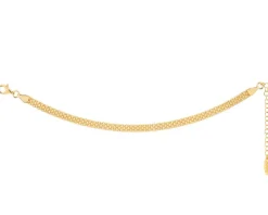 Bransoletka srebrna - bismark