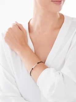 Bransoletka srebrna - grupa krwi BRh-