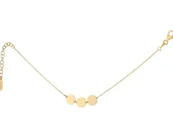 Bransoletka srebrna - koła