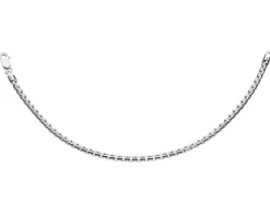 Bransoletka srebrna - kostka