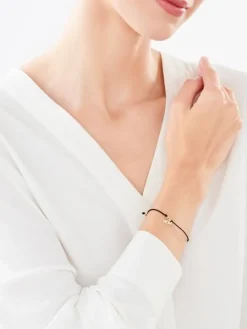 Bransoletka srebrna - mama