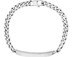 Bransoletka srebrna - pancerka