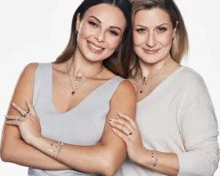 Bransoletka srebrna - serce, nieskończoność, koniczyna