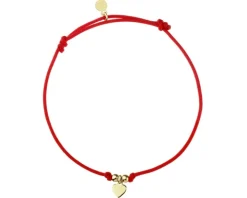 Bransoletka srebrna - serce