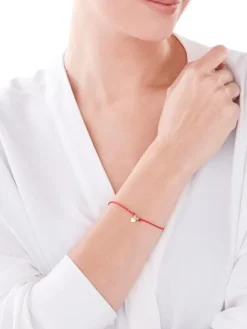 Bransoletka srebrna - serce