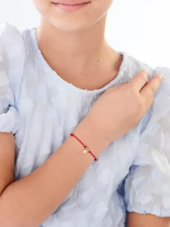 Bransoletka srebrna - serce