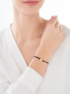 Bransoletka srebrna - yin yang