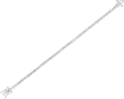 Bransoletka srebrna z cyrkoniami