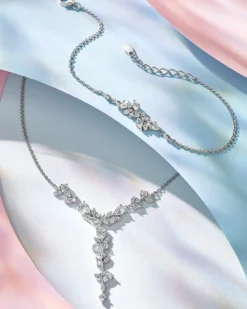 Bransoletka srebrna z cyrkoniami