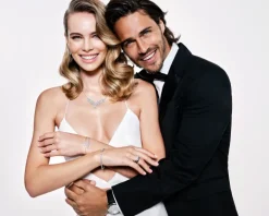 Bransoletka srebrna z cyrkoniami