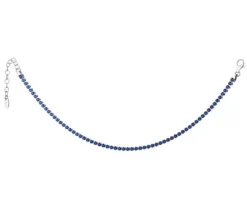 Bransoletka srebrna z cyrkoniami