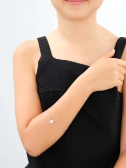 Bransoletka srebrna z cyrkoniami i emalią - Harry Potter, sowa Hedwiga, Warner Bros. Discovery