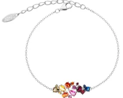 Bransoletka srebrna z cyrkoniami