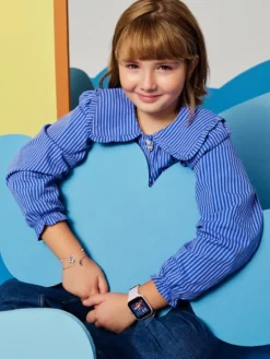 Bransoletka srebrna z emalią - jednorożec