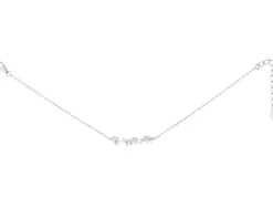 Bransoletka srebrna z perłami i cyrkoniami