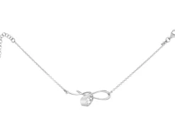 Bransoletka srebrna ze szkłem