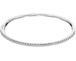 Bransoletka z białego złota z brylantami - 1,00 ct - próba 750