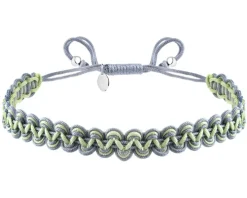 Bransoletka z elementami srebra