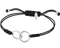 Bransoletka z elementami srebra - koła