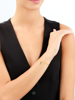 Bransoletka z elementami srebra i emalią - Harry Potter, Hufflepuff, Warner Bros. Discovery