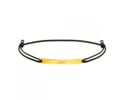 Bransoletka z elementami z żółtego złota