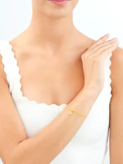 Bransoletka z elementami srebra, cyrkoniami i emalią - Looney Tunes, Tweety, Warner Bros. Discovery