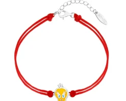 Bransoletka z elementami srebra i emalią - Looney Tunes, Tweety, Warner Bros. Discovery