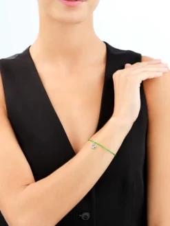 Bransoletka z elementami srebra i emalią - Harry Potter, Slytherin, Warner Bros. Discovery