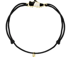 Bransoletka z emalią i elementami z żółtego złota - but piłkarski