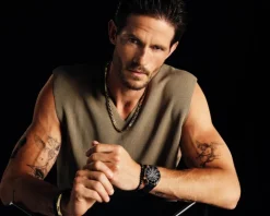 Bransoletka ze stali szlachetnej - splot królewski