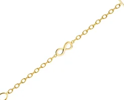 Bransoletka ze stali szlachetnej - nieskończoność