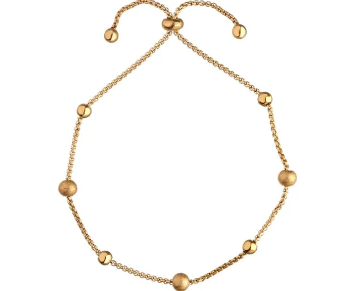 Bransoletka ze stali szlachetnej - kulki