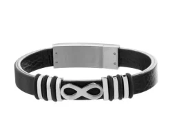 Bransoletka ze stali szlachetnej - nieskończoność
