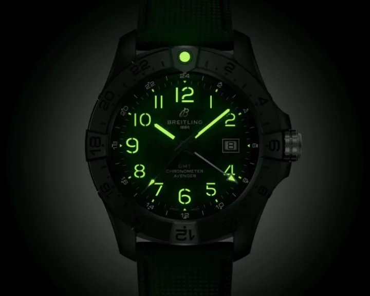 Breitling Avenger Automatic GMT 44 Night Mission