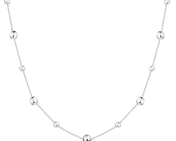 Choker ze stali szlachetnej - kulki