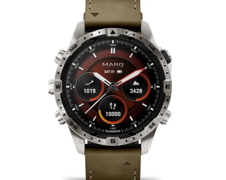 Garmin MARQ Adventurer Gen 2 Damascus Steel
