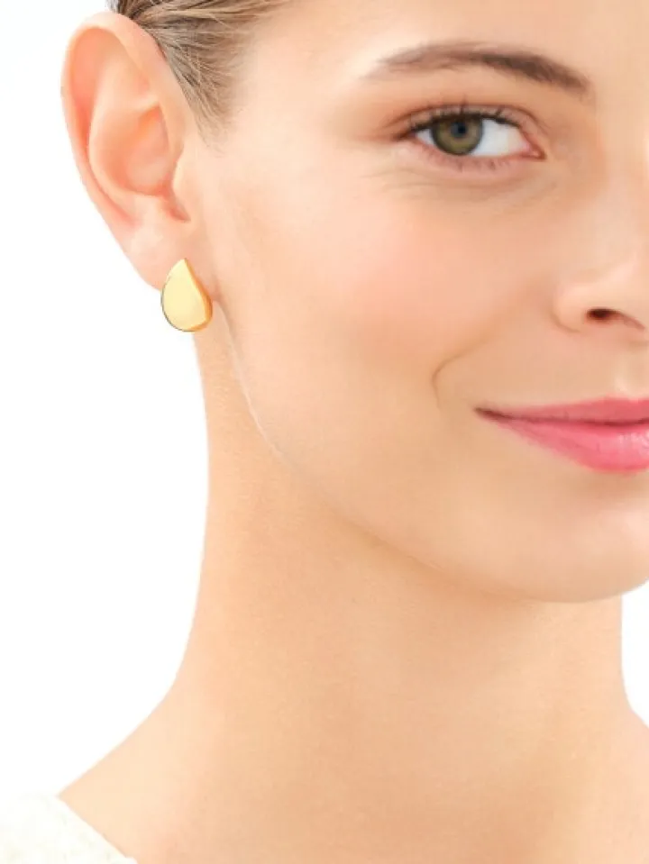 Kolczyki srebrne - łezki