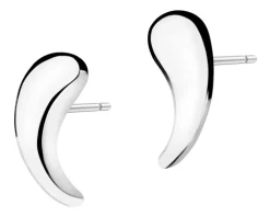 Kolczyki srebrne - łezki