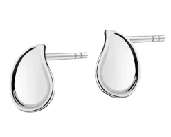 Kolczyki srebrne - łezki