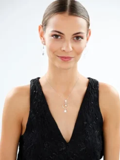 Kolczyki srebrne - gwiazdy, koła