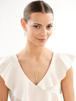 Kolczyki srebrne - koła